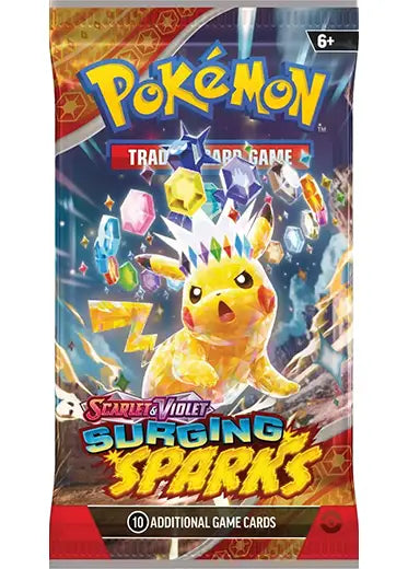 Surging Sparks Booster Pack – The Game Room