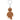 Lego Iconic Gingerbread Man LED Torch Keyring