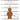 Lego Iconic Gingerbread Man LED Torch Keyring